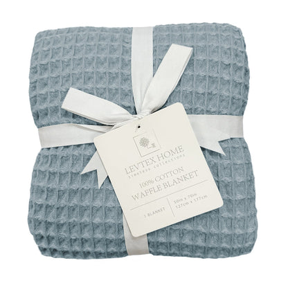 Levtex Home Waffle Blanket Throw Blankets