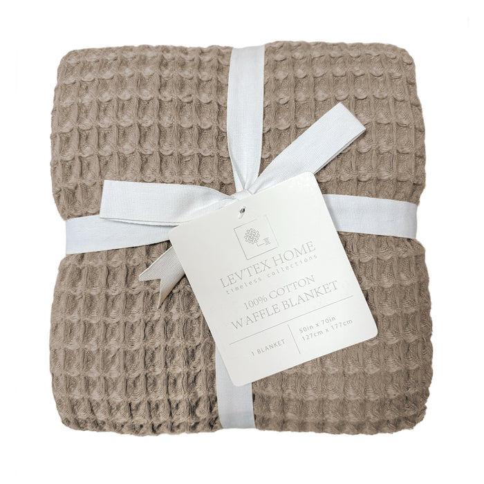 Levtex Home Waffle Blanket Throw Blankets
